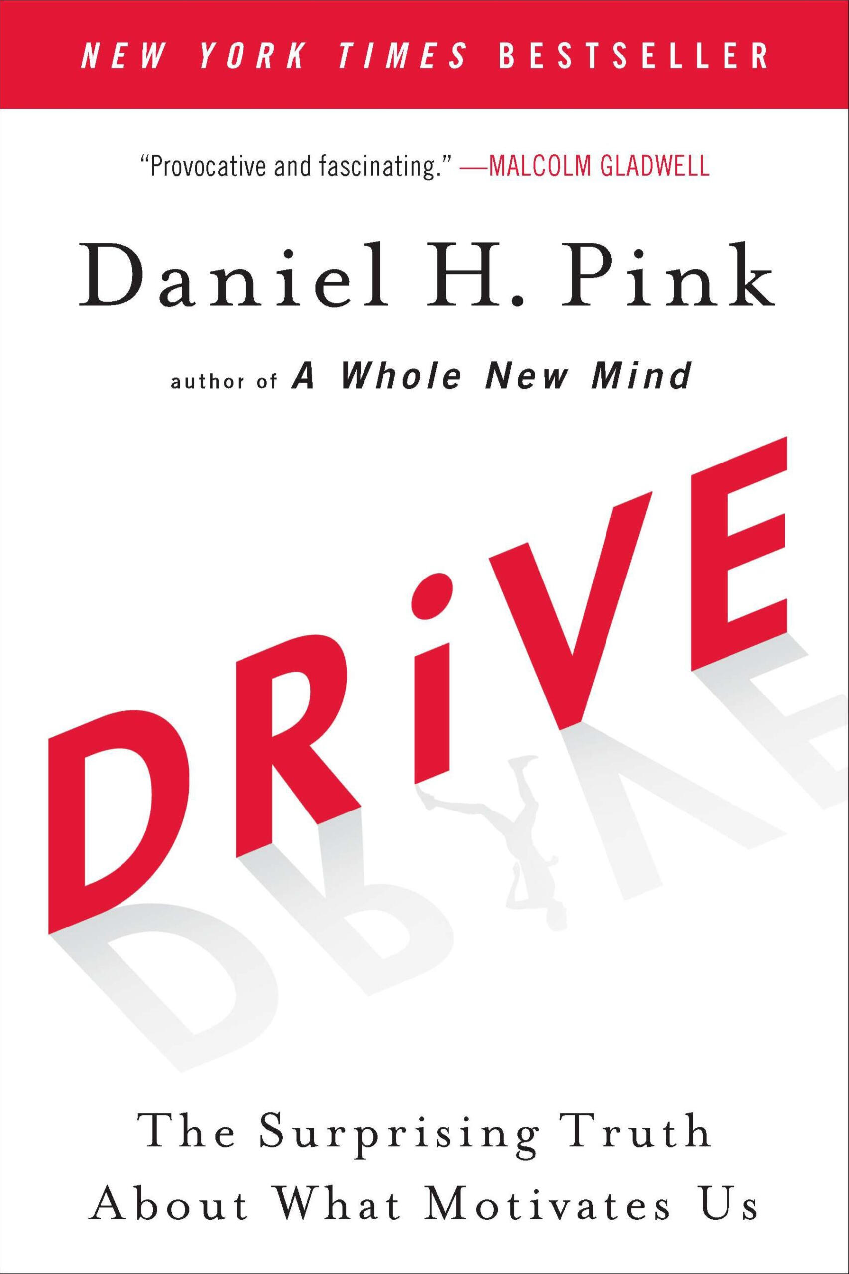 Book cover of 'Drive' by Daniel H. Pink