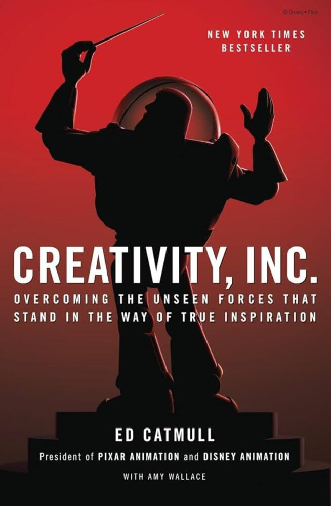 Book cover of 'Creativity Inc.' by Ed Catmull