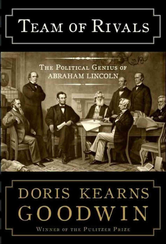 Book cover of 'Team of Rivals' by Dolores Kearns Goodwin